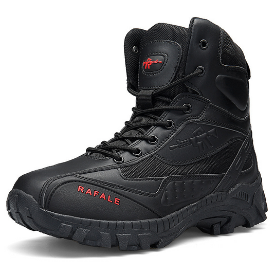 (🛒BLACK FRIDAY SPECIAL-70% RABATT) Herren Winter Anti-Puncture Weite Zehenpartie Kampfstiefel Wasserdicht Rutschfest Orthopädische Unterstützung Arbeitsstiefel